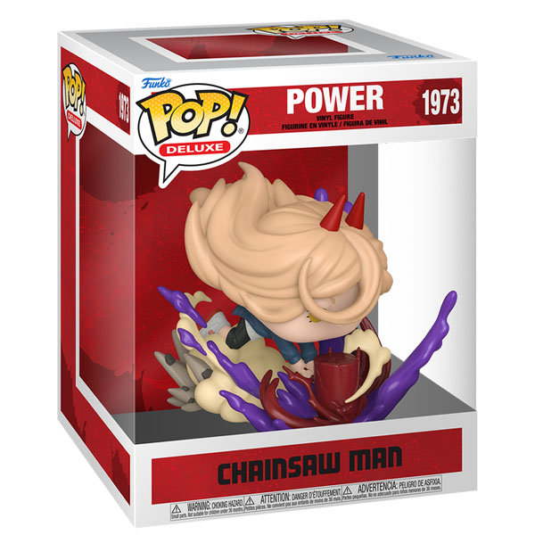 Funko POP #1973 Deluxe Chainsaw Man Power with Blood Mallet Figure